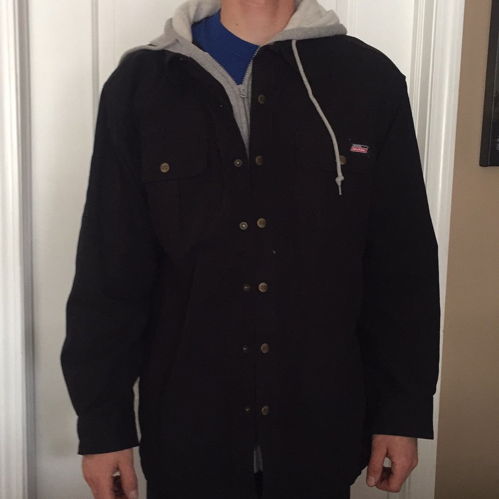 Brand new! Dickies sweatshirt jacket.